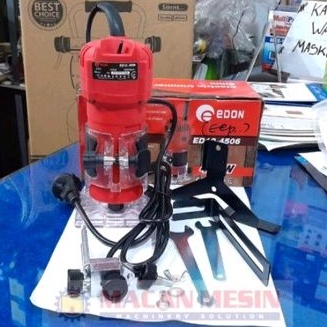 MESIN PROFIL ROUTER TRIMMER KAYU 6MM EDON ED-12-4506