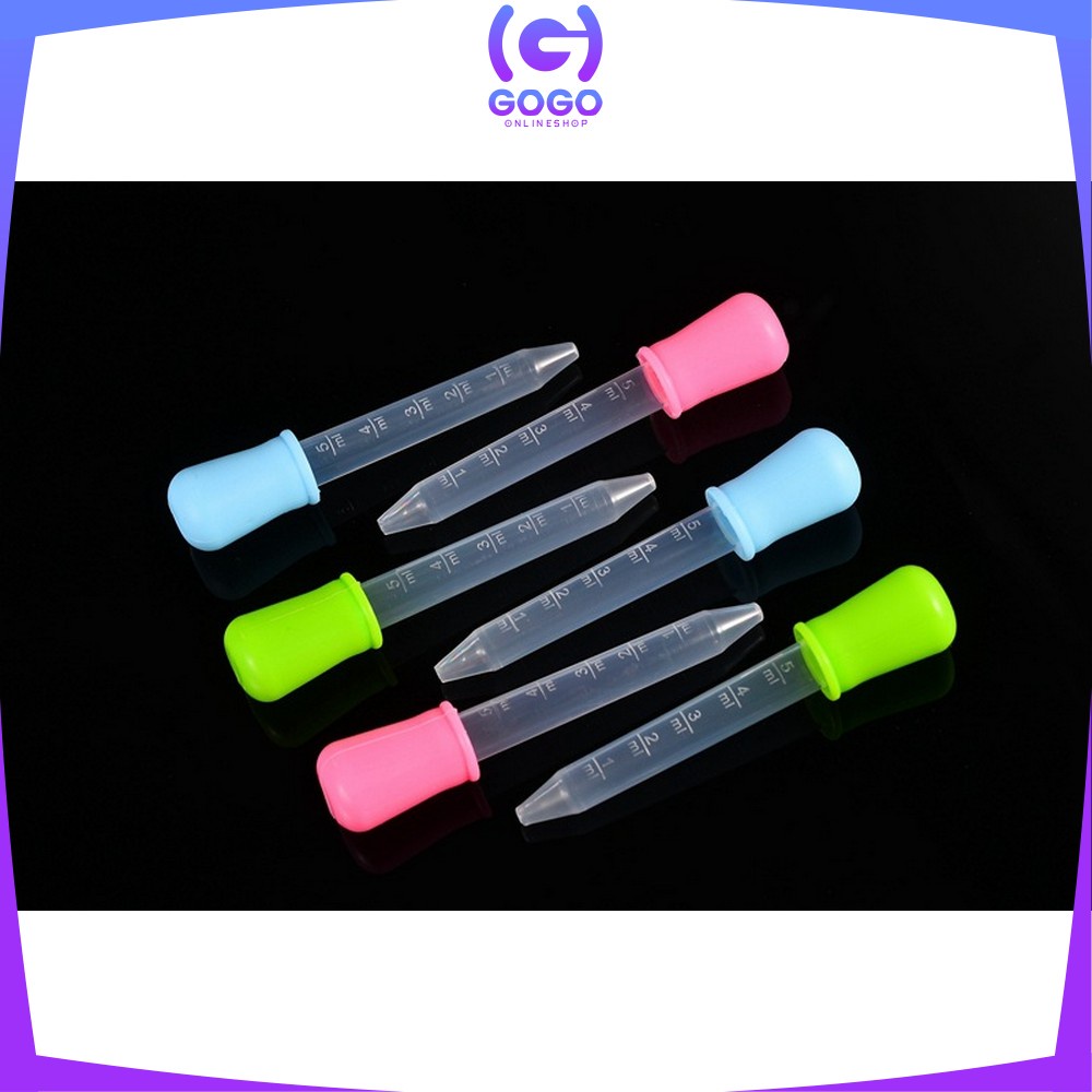 GOGO-C48 Pipet Tetes Obat Bayi Ukuran 5ml / Baby Medicine Feeder Alat Bantu Minum Obat Anak Bayi