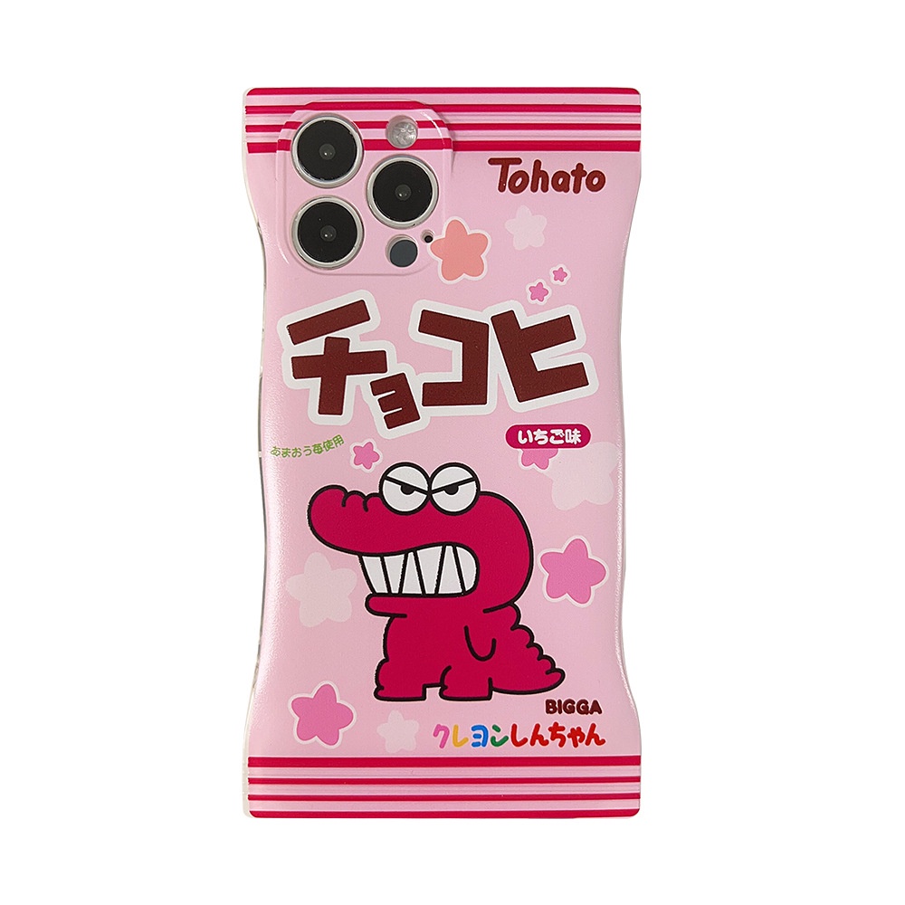 Ins Soft Case Hp Gambar Kartun Buaya Transparan Untuk Iphone 14 / 11 / 12 / 13pro MAX