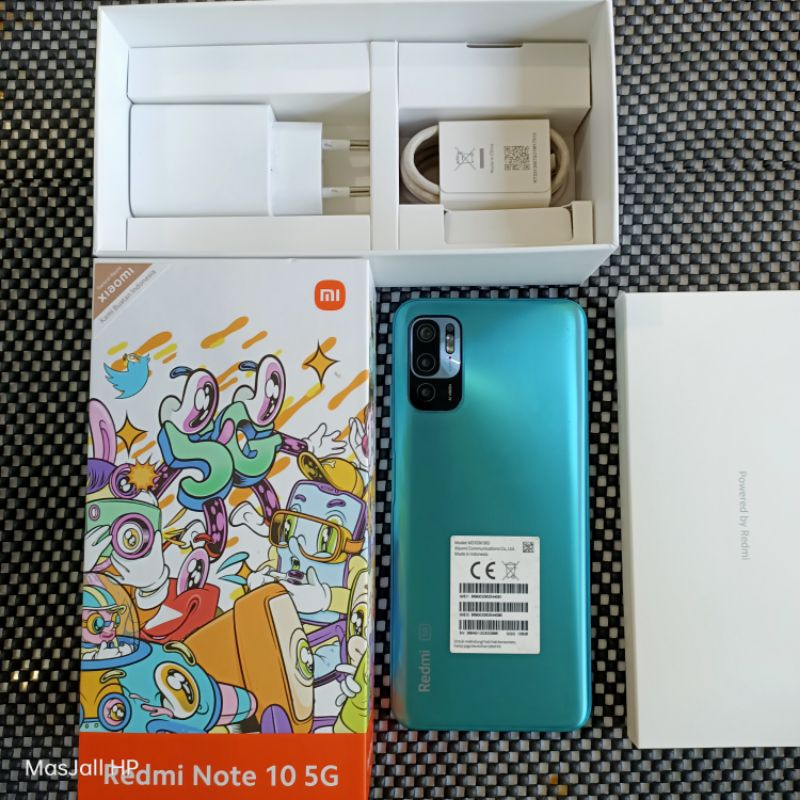 Redmi Note 10 5G 8/128 Second Fullset Ori