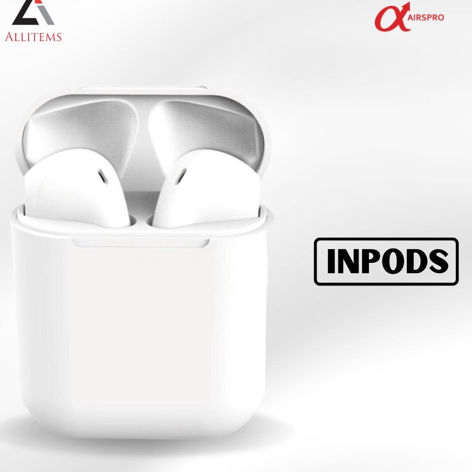 10.10 Product HOT AIRSPRO Inpods 12 Headset Bluetooth Earphone TWS i12 Macaron serbuuu 