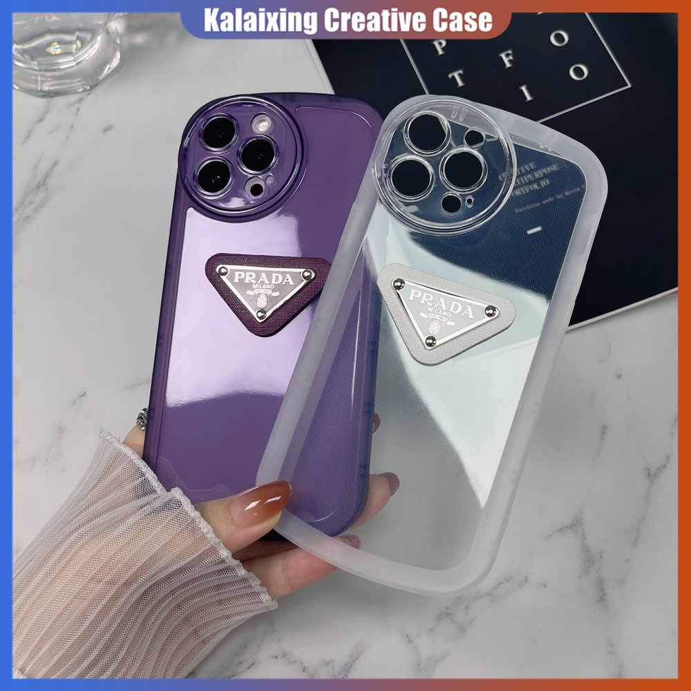 Soft Case Desain Prada 3D Warna Permen Untuk iPhone 14 Pro Max 13Pro 12promax 11Pro X Xs Max Xr