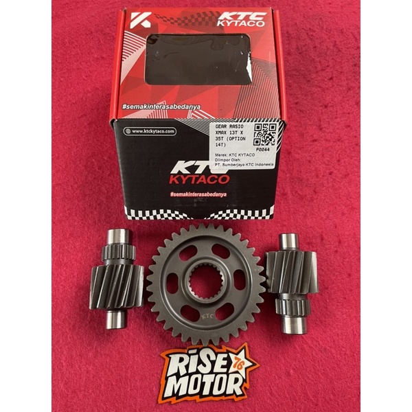Gear ratio KTC KYTACO XMAX 13X35 + option 14