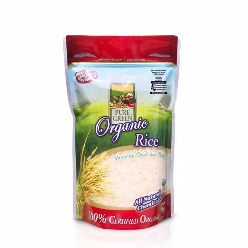 

Pure Green / Puregreen Organic Rice Pulen Wangi 1 kg