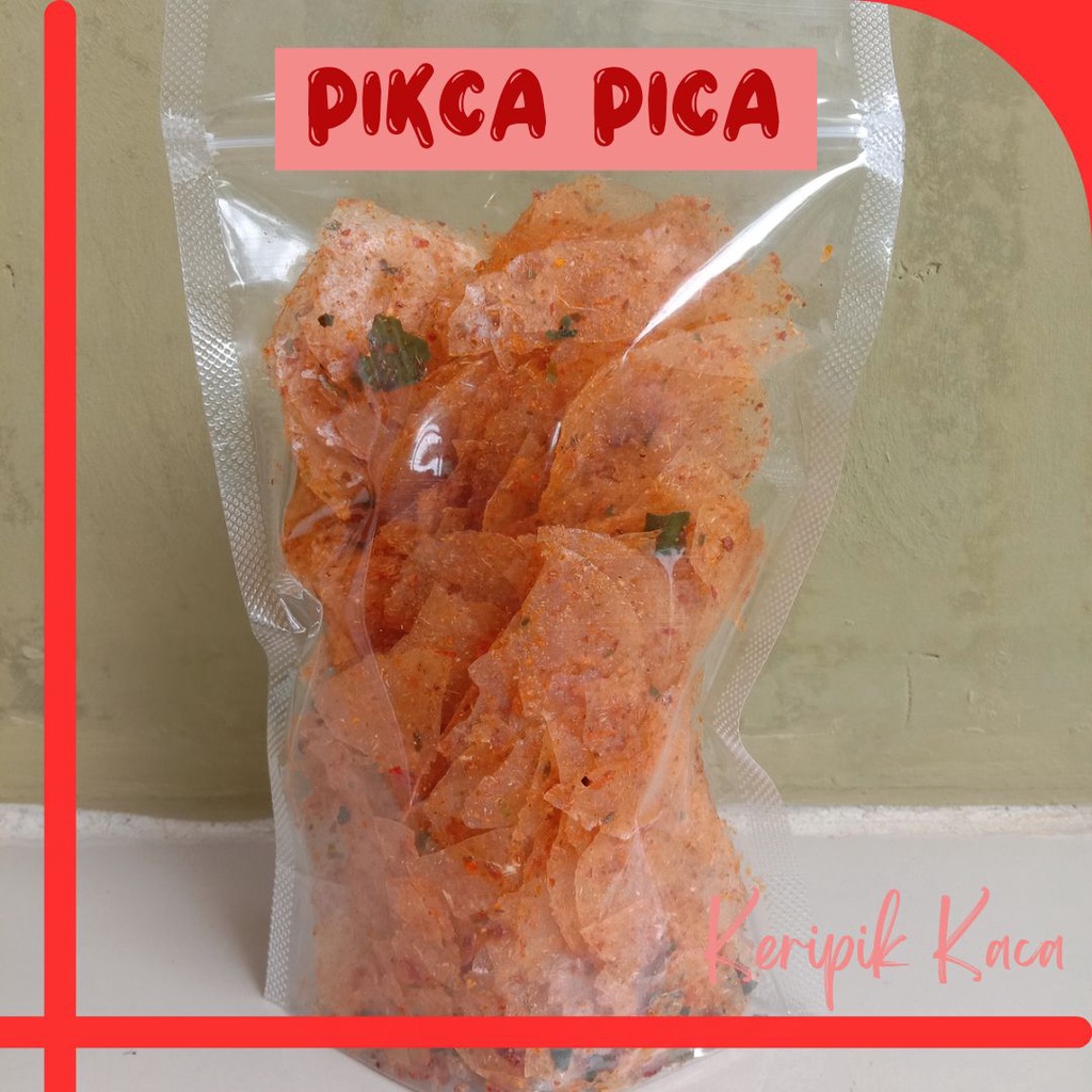 Jual Keripik Kaca Kirca Kripca Daun Jeruk Pedas Gurih Keripik Beling