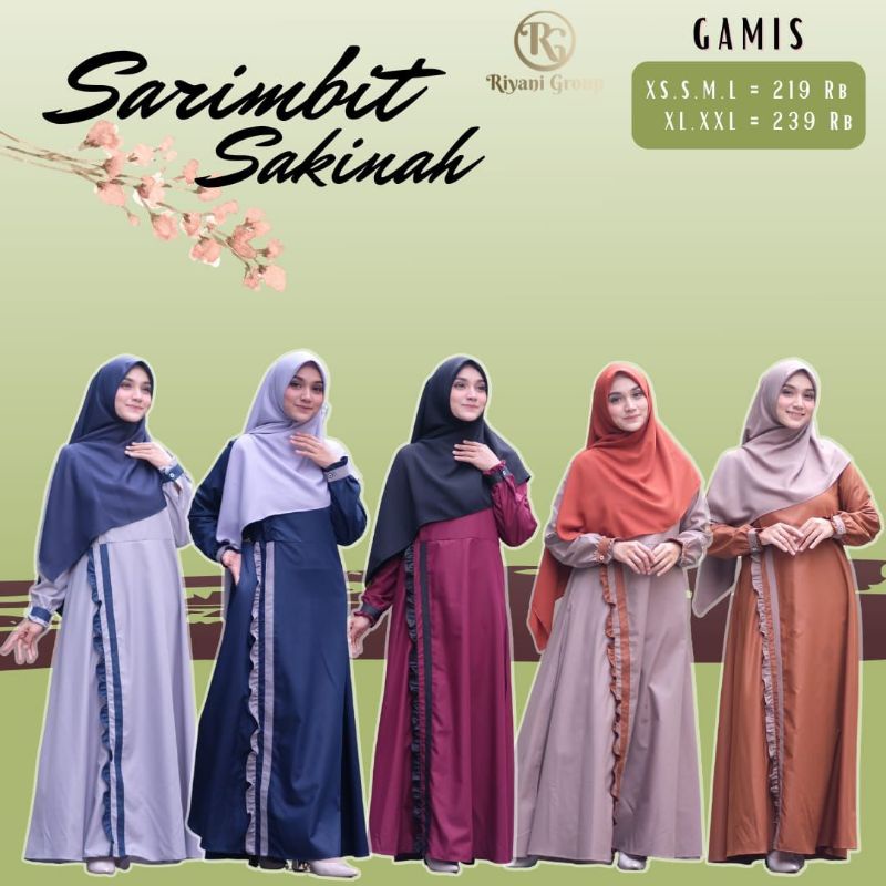 Gamis Mom Sakinah/ Gamis Riyani/ Riyani Group/ Sarimbit Sakinah/ Agen Riyani Kebumen/ Omah Kerudung 