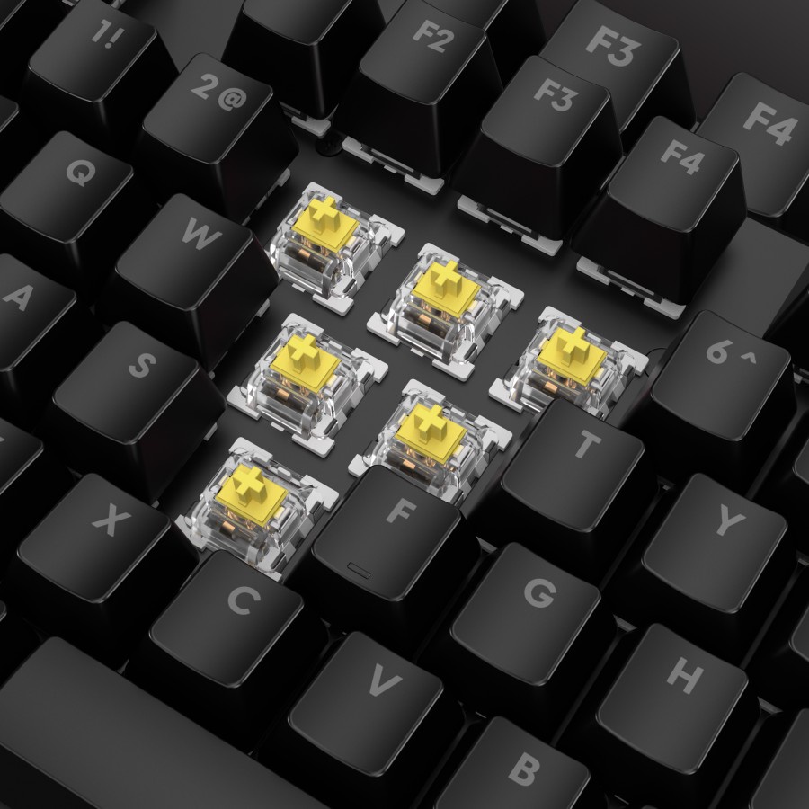 Switch GATERON YELLOW Linear | Mechanical Switch For Keyboard Gaming