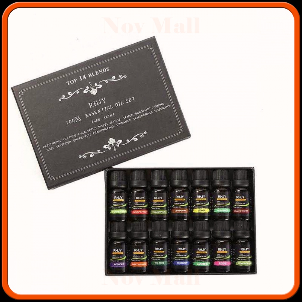 Set Essential Oils Minyak Aromatherapy 10ml 14 PCS AM005