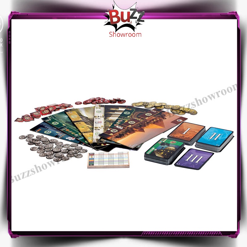 7 Wonders Seven Wonder Board Game