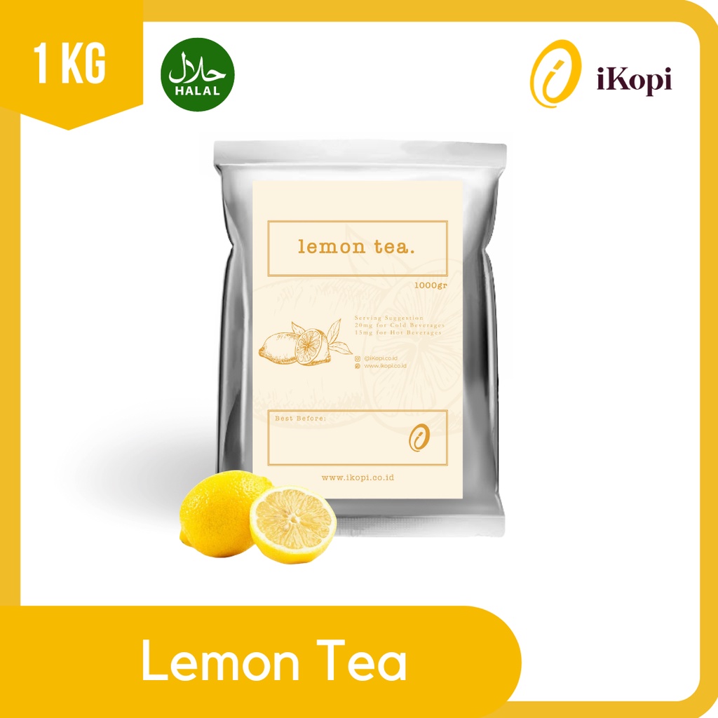 

iKopi Bubuk / Powder Minuman Rasa Lemon Tea 1 kg