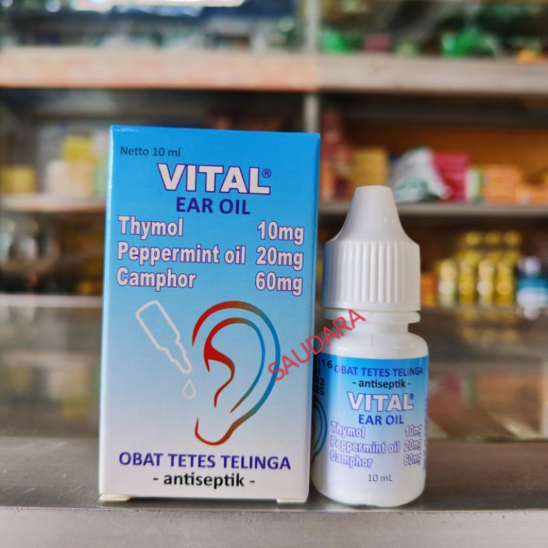 VITAL EAR OIL - Obat Tetes Telinga