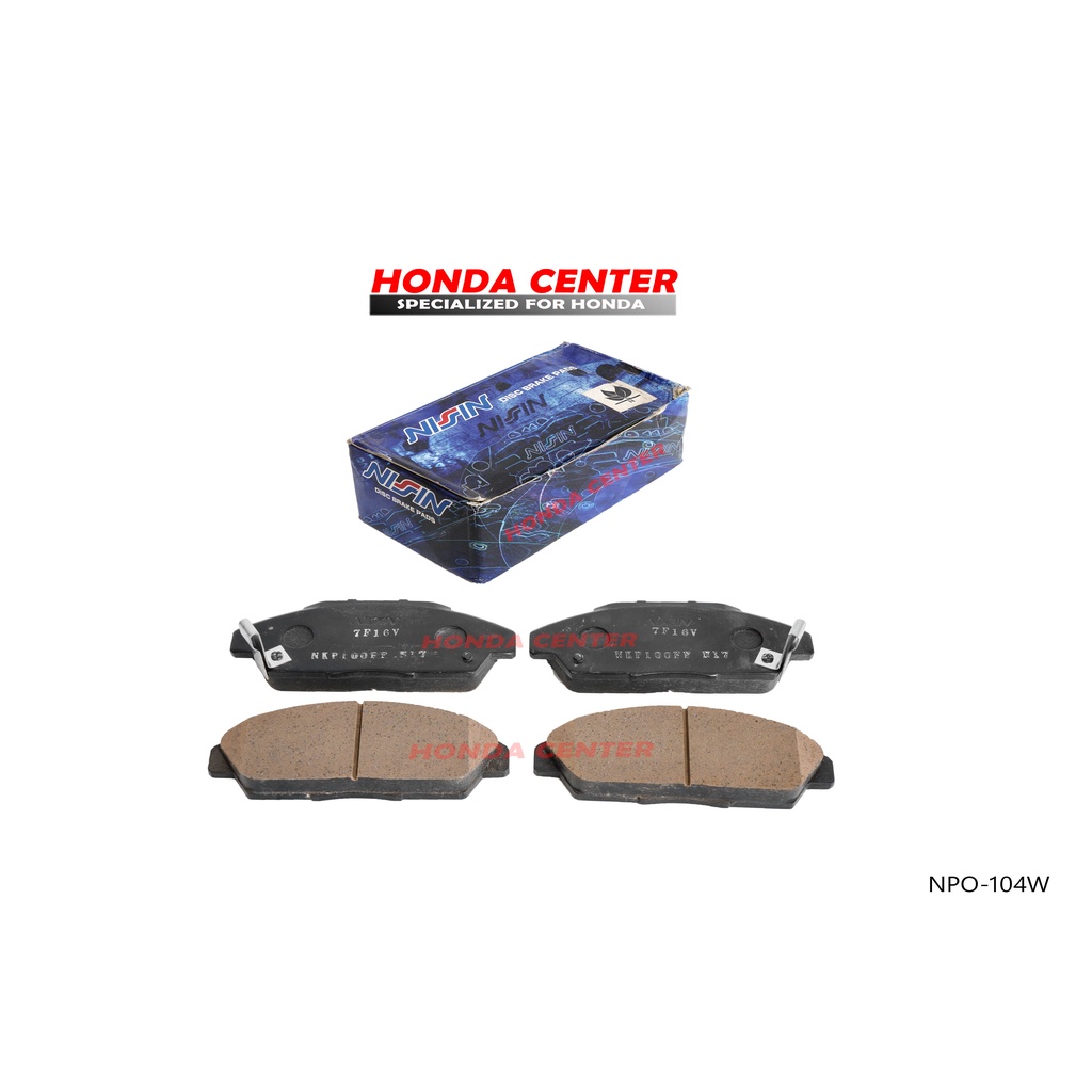 kampas rem brake pad sepatu rem depan accord maestro cielo 1990 1991 1992 1993 1994 1995 1996 1997 45022-SM2