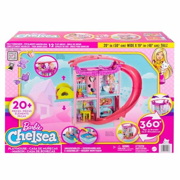 Mattel Barbie Chelsea Playhouse - Rumah Boneka Barbie Chelsea