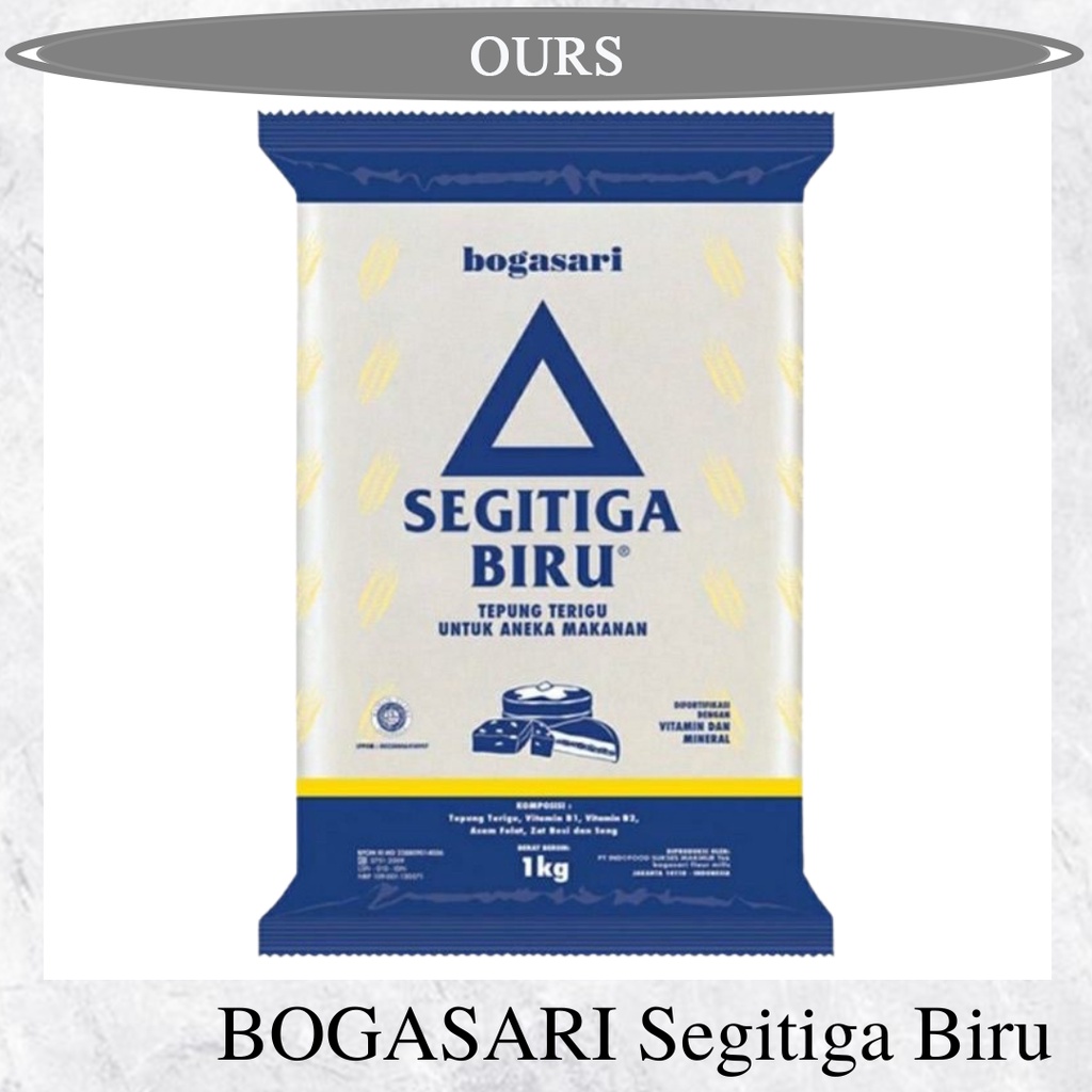 

BOGASARI Segitiga Biru Tepung Terigu 1kg