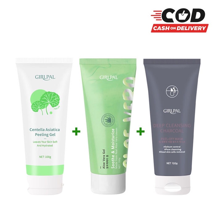 Beauty Jaya - Girlpal Centella Asiatica Peeling Gell 100g Facial Exfoliating Face Exfo Gel Peel Wajah Mask