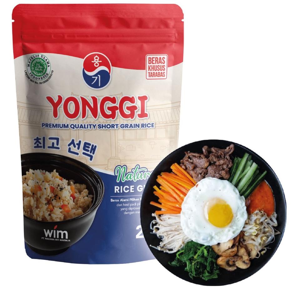

Terlaris Beras Korea Yonggi 2kg-cocok untuk korean food buruan