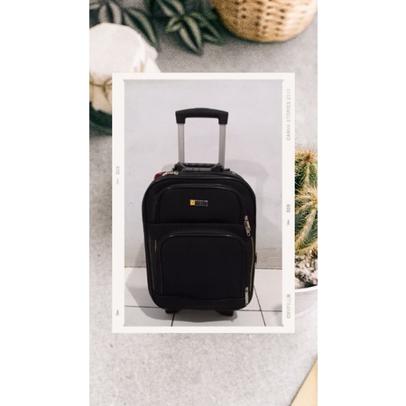 koper Polo Ben 16" black ukuran kecil / kopor Polo murah