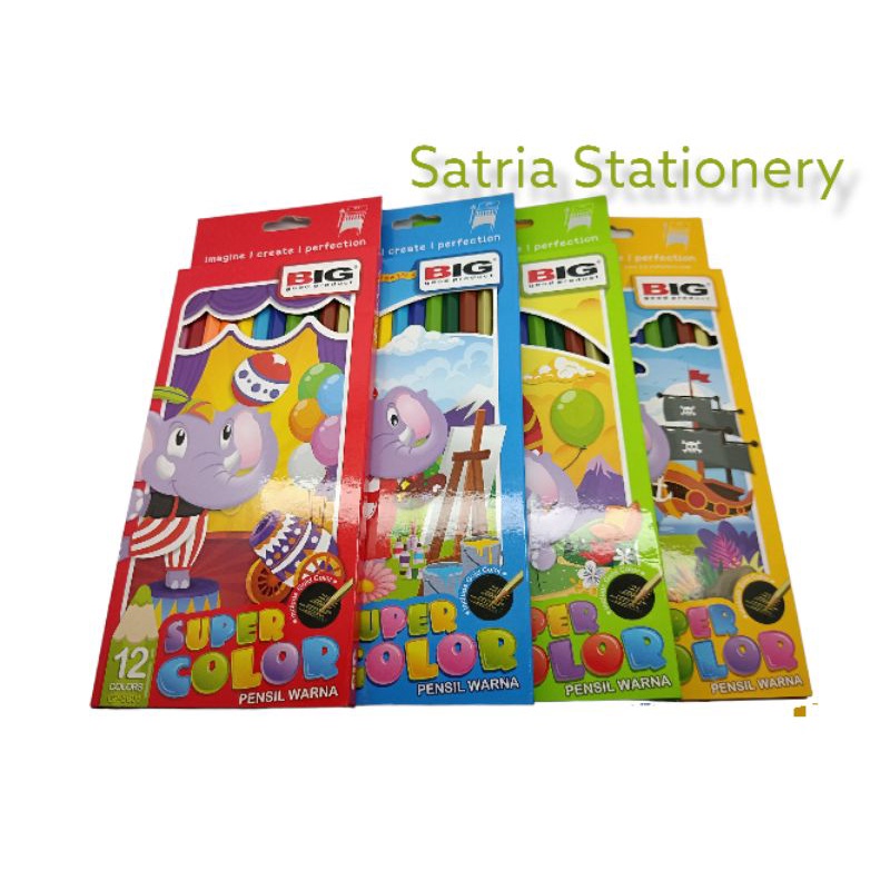 

PENSIL WARNA BIG 12PANJANG/PULAS BIG 12 PANJANG