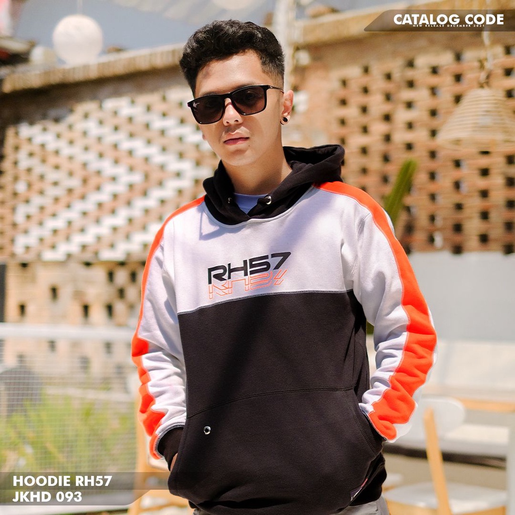 [PROMO JKHD 093 BELI 2 ONGKIR 1 BISA COD] JAKET HOODIE RH57 ORIGINAL SWEATSHIRT RH57 RACING HELL POL