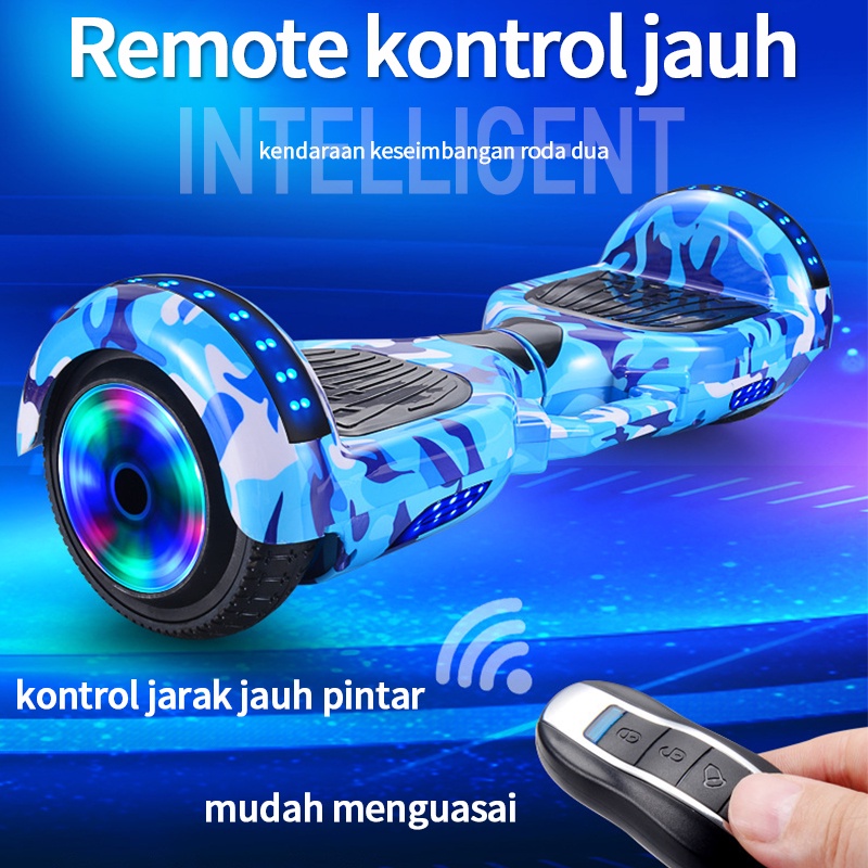 Terbaru Smart Balance Wheel / Smart Balance Hover Board Hoverboard 8 Inch / segway  - GRATIS 6 set alat pelindung