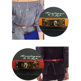 Ikat Pinggang Wanita Kelly Belt Adjust / Gesper Wanita Korea Fasion Style - L060