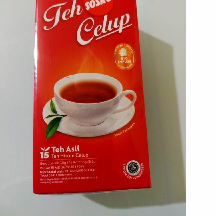 

Segera Miliki Sosro Teh Celup 2 gr x 15 pcs (1 bos isi 10 kotak)''