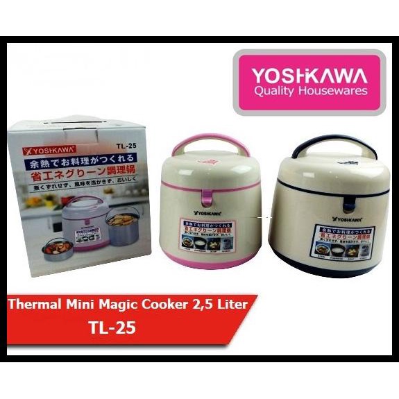 Yoshikawa Thermal Mini Magic Cooker 2,5 Liter Tl-25