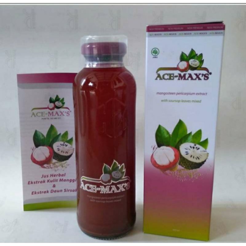 Ace Maxs Extra Kulit Manggis 100% Asli Original