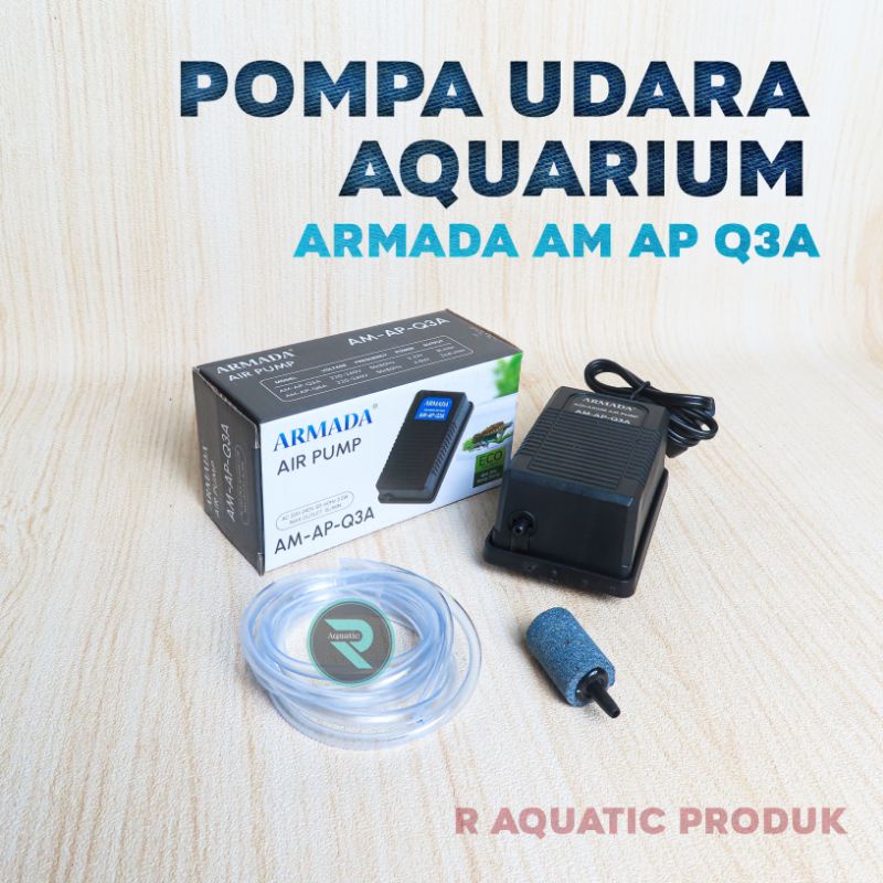aerator aquarium pompa udara aquarium armada ap am q3