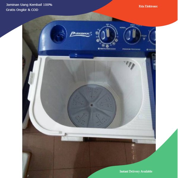 Sharp Mesin Cuci Dua Tabung 7 Kg ES T75NT