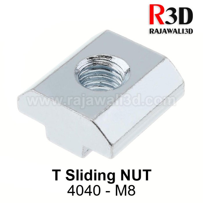 T Nut M8 Tee Nut T Sliding Nut 40-M8 Square Aluminium Profile 4040