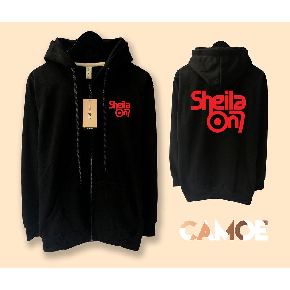 Jaket Hoodie Zipper Sheila on 7 Seven