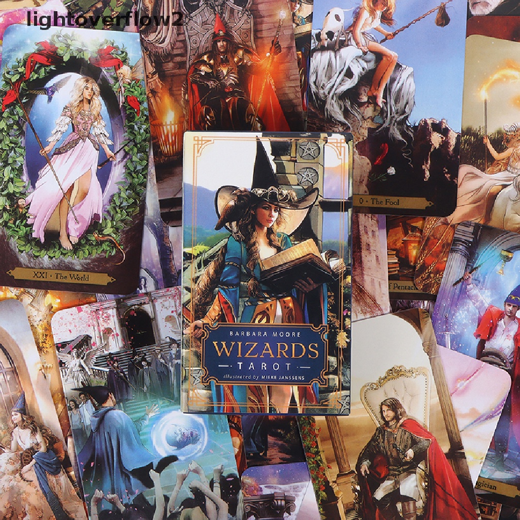 (lightoverflow2) Mainan board game Ramalan Tarot Moore