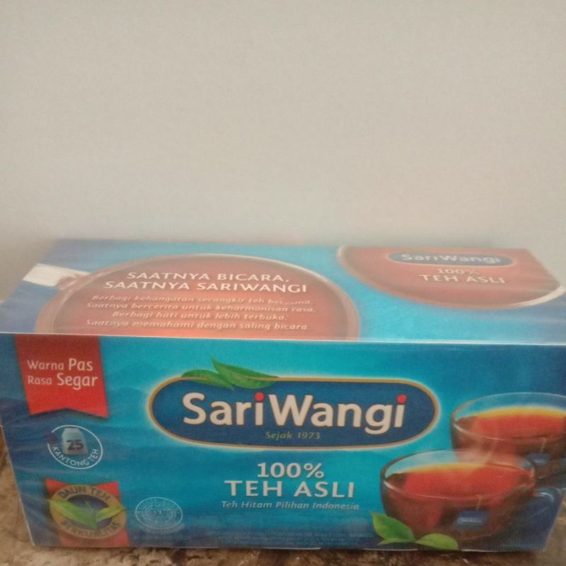 

Teh celup Sari Wangi isi 25 Sachet