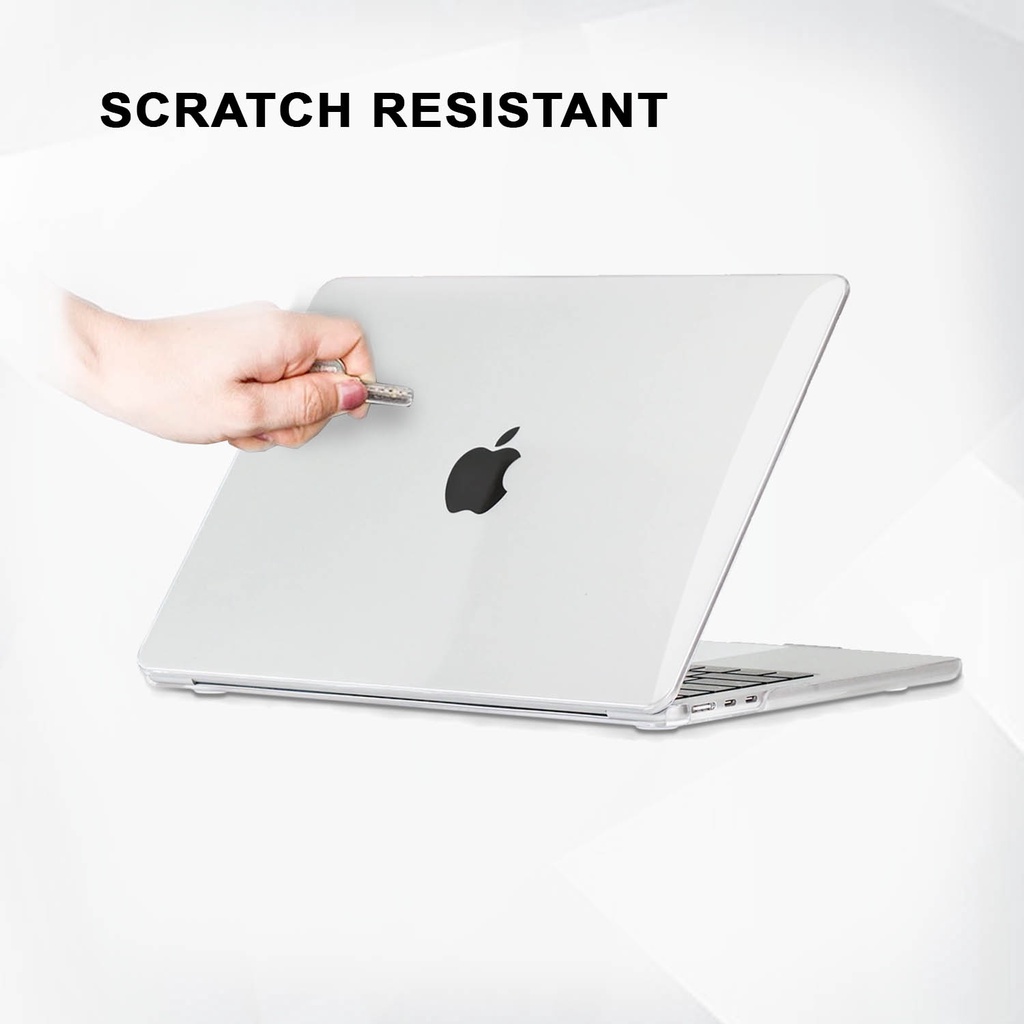 Case Casing Protective Pelindung Laptop Macbook Air Pro 13 M1 M2 2017 2018 2019 2020 2021 A1932 A2179 A2337 A1706 A1708 A1989 A2159 A2251 A2289 A2338 A2681 Motif Polos Transparan Premium Matte Clear Matte Lucu Hardcase Murah