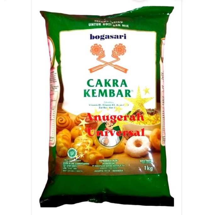 

Tepung Terigu Cakra Kembar 1KG