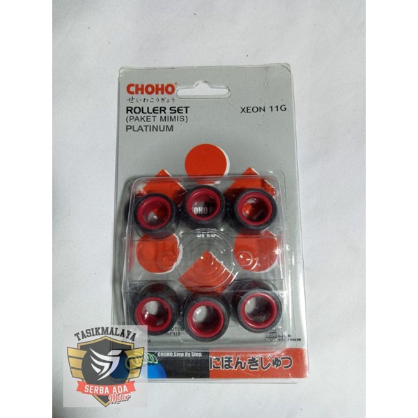ROLLER SET XEON, MIO 125 M3, MIO Z, FINO 125, N-MAX, AEROX, SOUL GT 125 CHOHO 7 8 9 10 GRAM