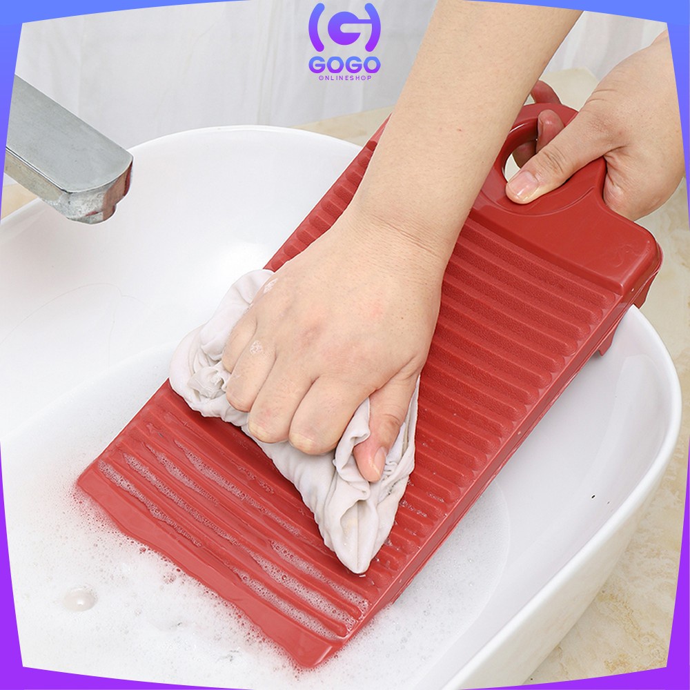 GOGO-C254 Papan Cuci Baju Alas Penggilesan / Papan Gilesan Pakaian Portable / Cuci Baju Manual