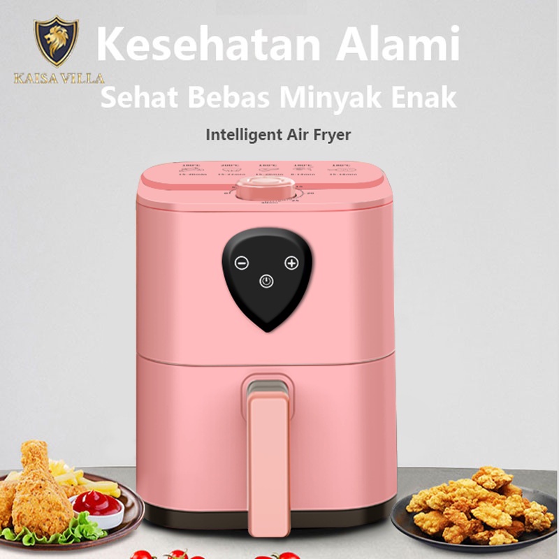 Kaisa Villa Air Fryer Low Watt 5L 650W Pink