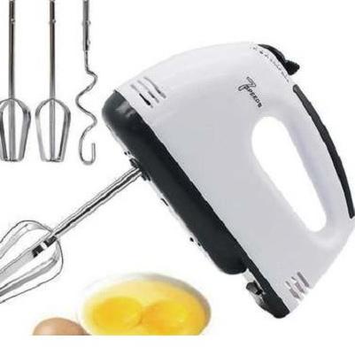 GRATIS ONGKIR✅Hand Mixer Elektrik / alat pengocok adonan kue 4688 /Alat Mixer elektik Super Hand Mix