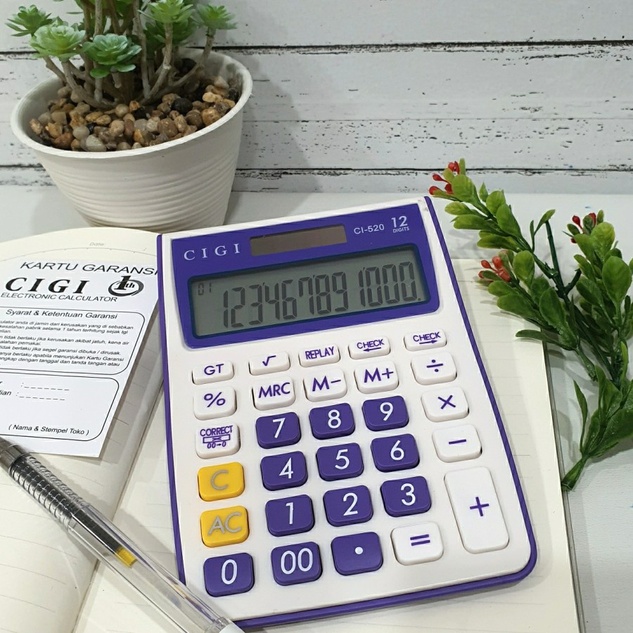 Kalkulator Cigi 12 Digit (CI-520)