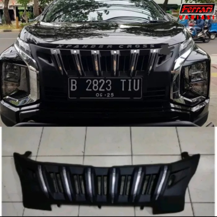 grill mobil Mitsubishi Xpander Cross apollo style Ferrari Variasi