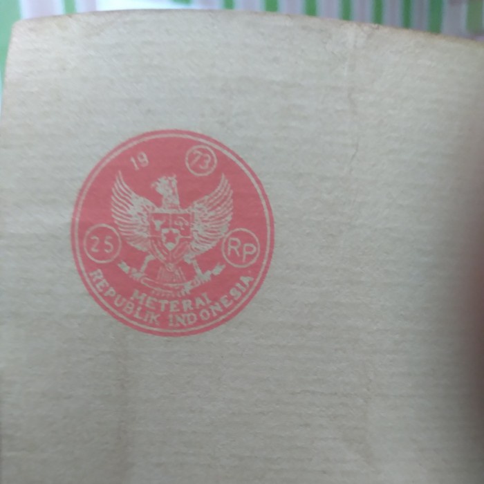 

Menakjubkan Kertas Segel Asli Tahun 1973 Double Promo