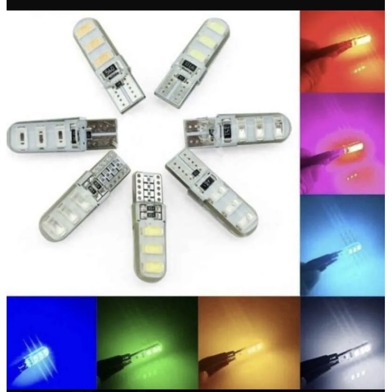 Lampu Sen Sein Colok Jelly LED Universal motor mobil 12volt ( harga sepasang )