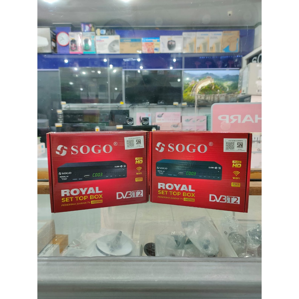 SOGO STB Set Top Box TV DIgital DVB T2