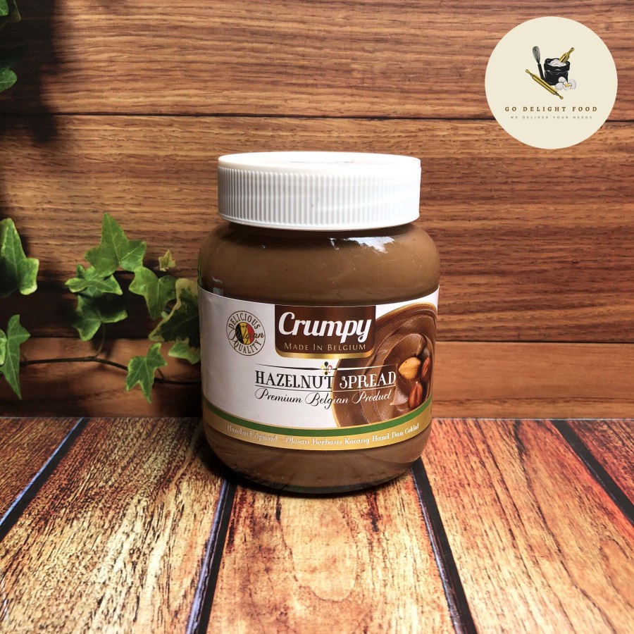 

Selai Hazelnut / Hazelnut Spread 400G - Crumpy (IMPORT BELGIAN)