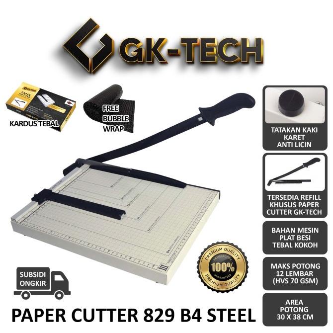 

Paper Cutter F4 / B4 ( Alat Potong Kertas ) Pemotong Kertas