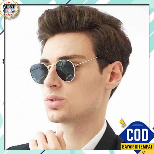 Kacamata Cowok Metal Cewe Cod  Keren Photocromic Blue Ray Sungla Houseofcuff Frame Kacamata Su