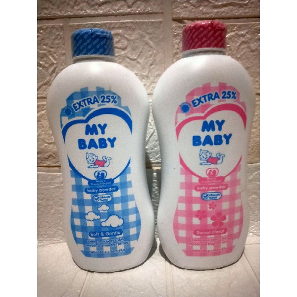 bedak/powder my baby 250g+63g