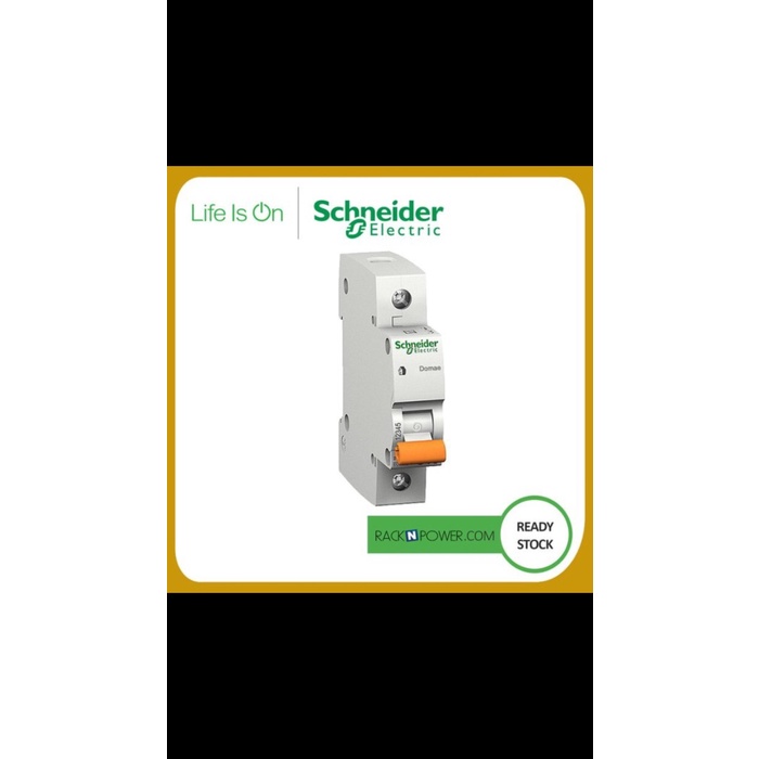 Mcb Schneider 1 Phase 10A 10 Ampere Mcb Breaker Sneider 10Ampere